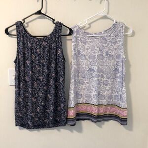 Bundle of two women’s tank tops from loft